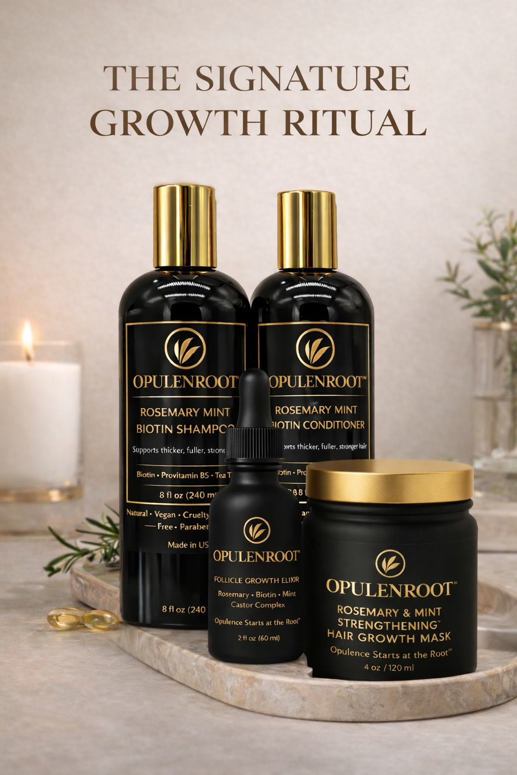 OPULENROOT™ The Signature Growth Ritual