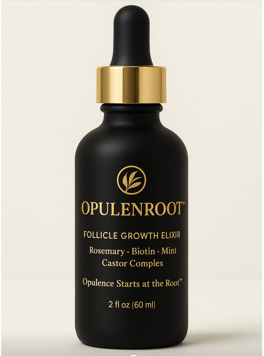 OpulenRoot™ Rosemary & Mint Biotin Hair Growth Oil